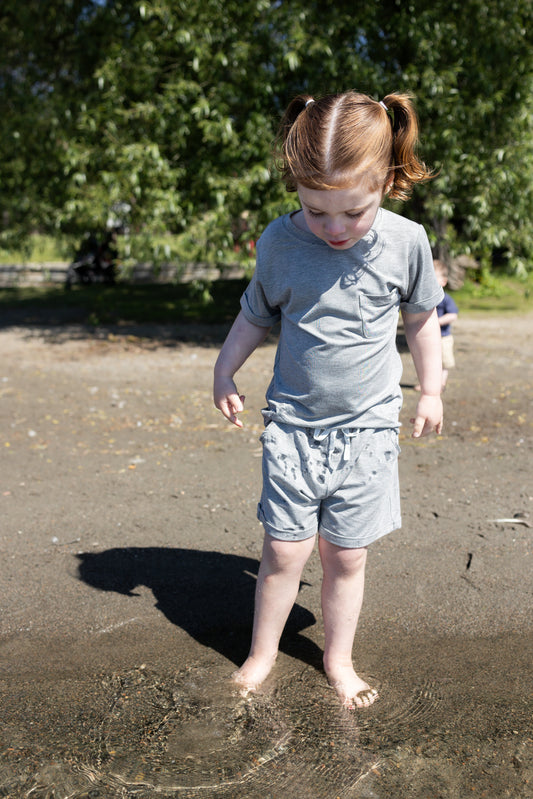 Shorts and T-shirt Two Piece Set