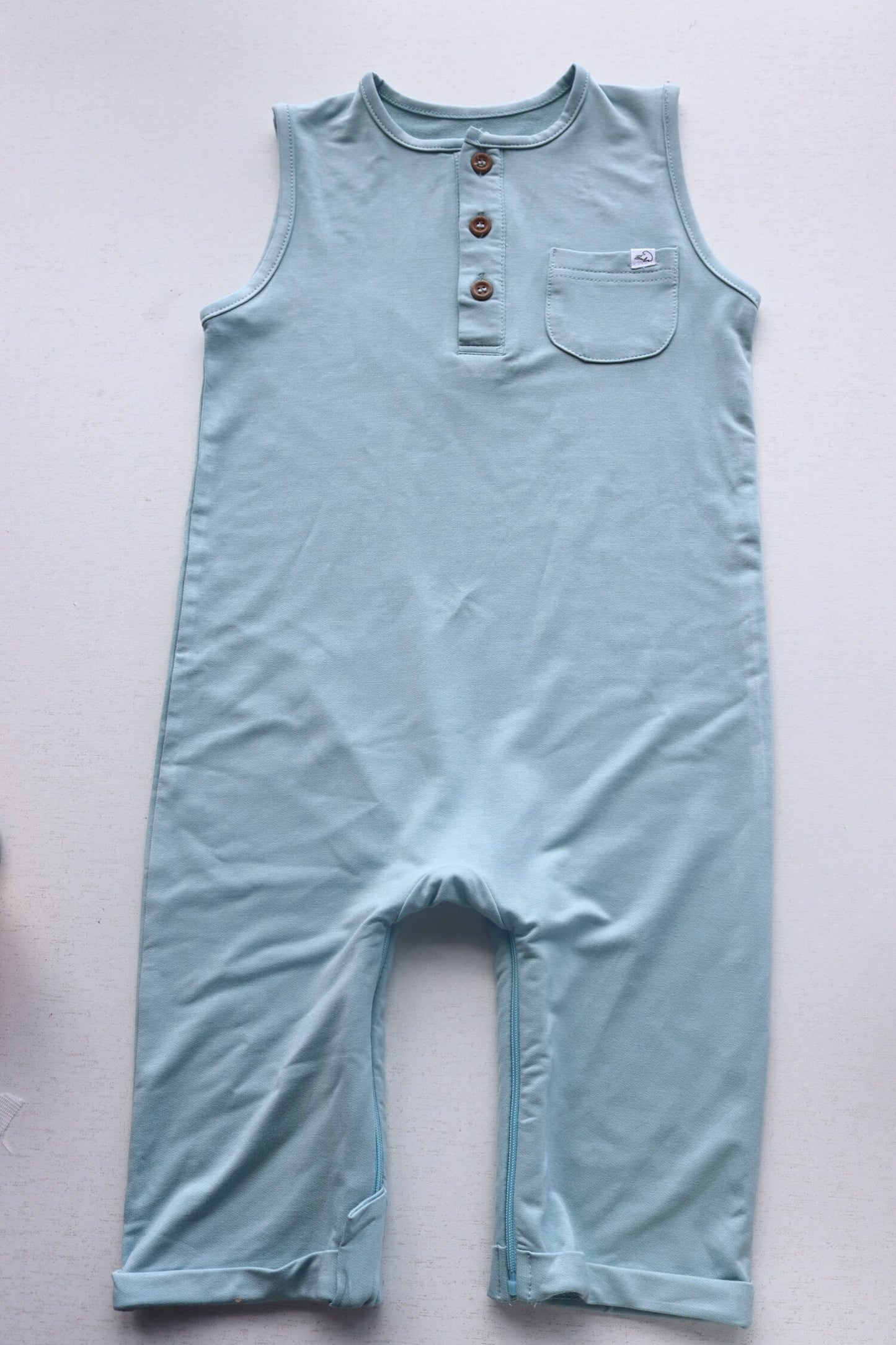 Sleeveless Pant Romper